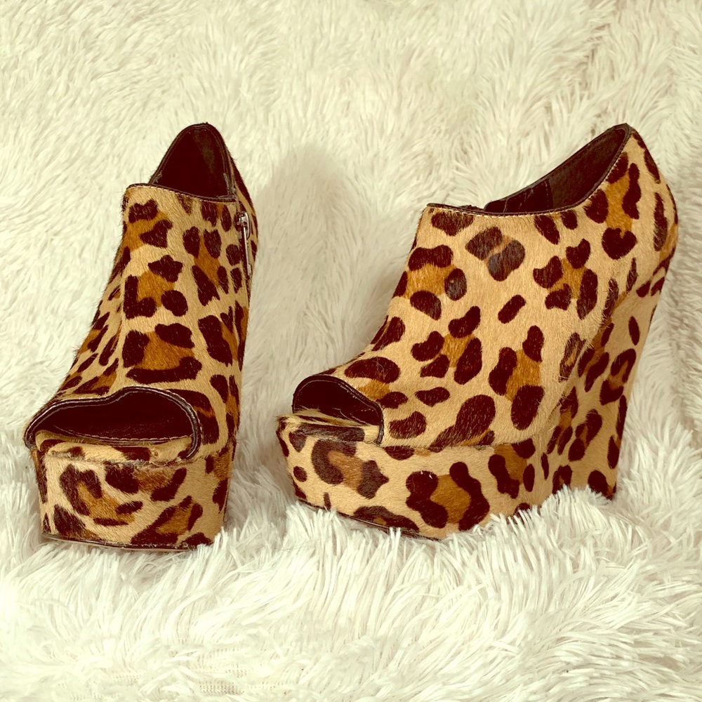 Steve Madden Wicked Peep-toe Platform Wedge